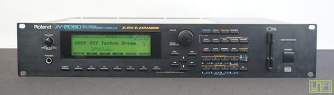Roland JV-2080 Synthesiser Expandable Rack Mount MIDI Sound Module - 100-240V