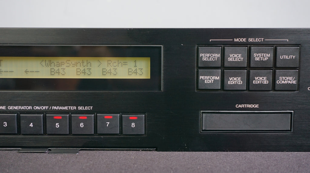Yamaha TX802 2U Rack Mount Digital FM Synthesiser 1987 - (DX7II