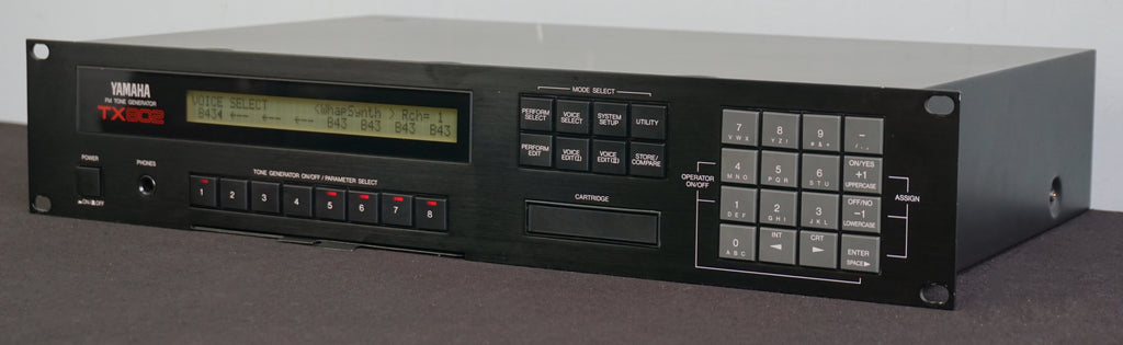 Yamaha TX802 2U Rack Mount Digital FM Synthesiser 1987 - (DX7II