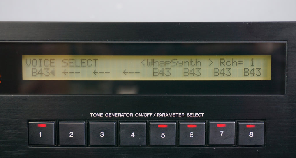 Yamaha TX802 2U Rack Mount Digital FM Synthesiser 1987 - (DX7II