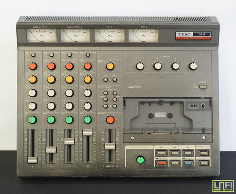 Teac Tascam 144 Vintage 4 Track Multitrack Cassette Tape Recorder 1979 - 100V