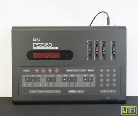 Korg PSS60 Programmable Super Section - Tabletop Drum Machine / Sequencer