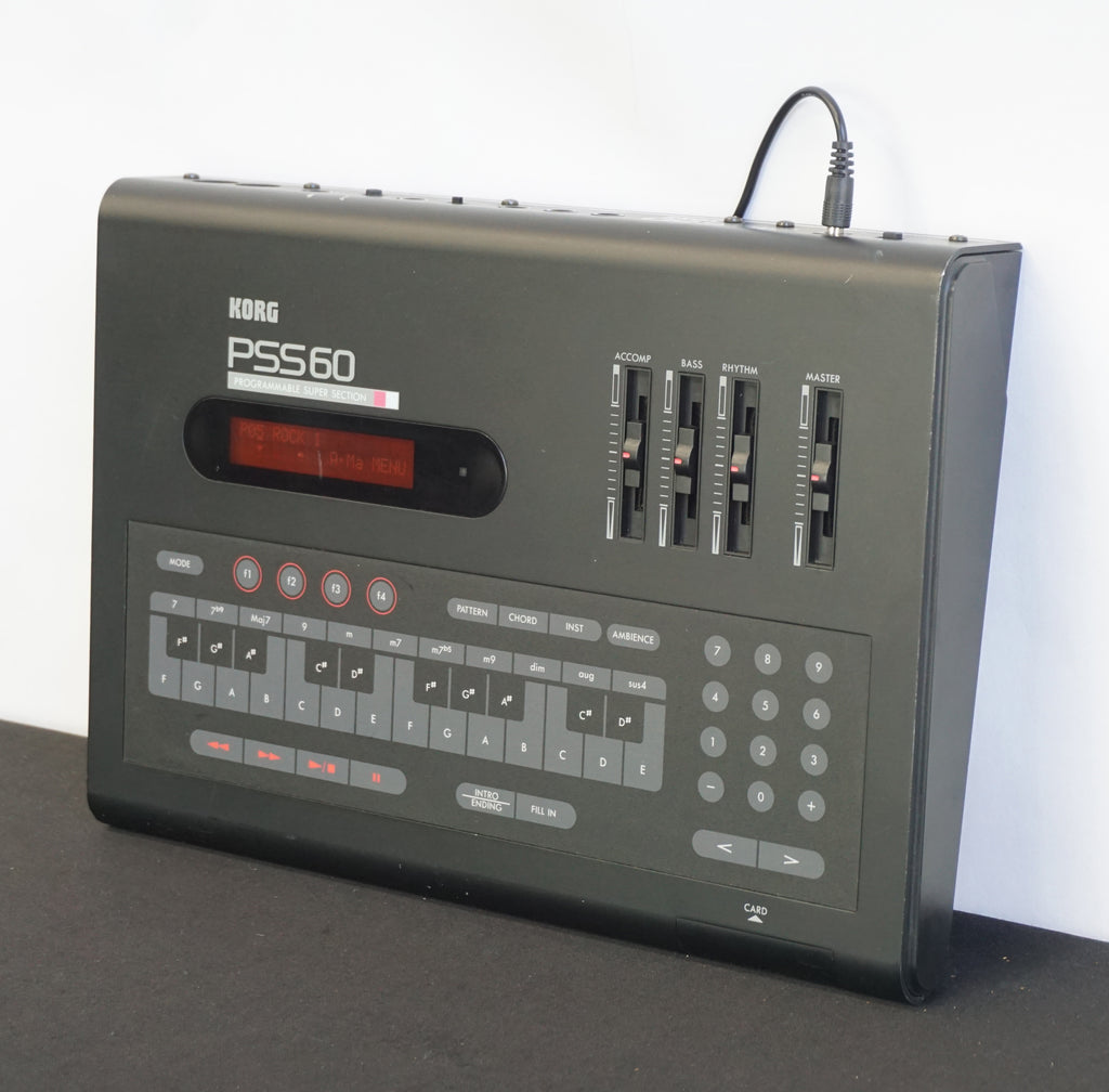 Korg PSS60 Programmable Super Section - Tabletop Drum Machine