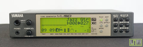 Yamaha MU50 MIDI Tone Generator 90's 1/2U Sound Module Rompler