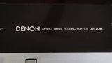 Denon DP-70M Vintage Direct Drive Manual Turnable W/ Quartz Control - 100V