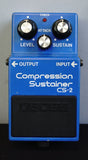 Boss CS-2 Vintage 80's Blue Compression Sustainer Guitar Effects Pedal - MIJ