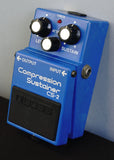 Boss CS-2 Vintage 80's Blue Compression Sustainer Guitar Effects Pedal - MIJ