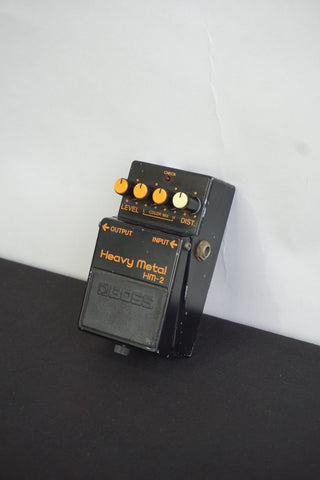 Boss HM-2 Heavy Metal Vintage 1984 Black Distortion Guitar Effect