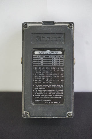 Boss HM-2 Heavy Metal Vintage 1984 Black Distortion Guitar Effect