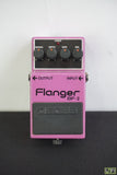 Boss BF-2 Flanger - 1983 Vintage Purple Guitar Effects Pedal - MIJ