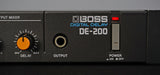 BOSS DE-200 Digital Delay Vintage 80s 1U Rack Effects FX - 240V