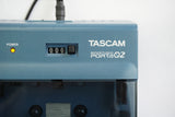 Tascam Porta 02  Blue 4 Track Analogue Cassette Recorder - Just Serviced