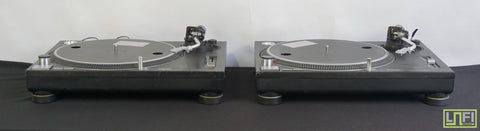 Technics SL-1200 MK3 Professional DJ Turntable Pair - Black - Serviced 240V