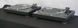 Technics SL-1200 MK3 Professional DJ Turntable Pair - Black - Serviced 240V
