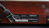 Denon DP-37F 80's Automatic Vintage Direct Drive Turntable Vinyl Record - 100V