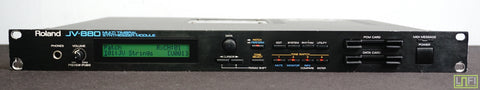 Roland JV-880 90's Synthesiser Expandable Rack Mount MIDI Sound Module - 240V