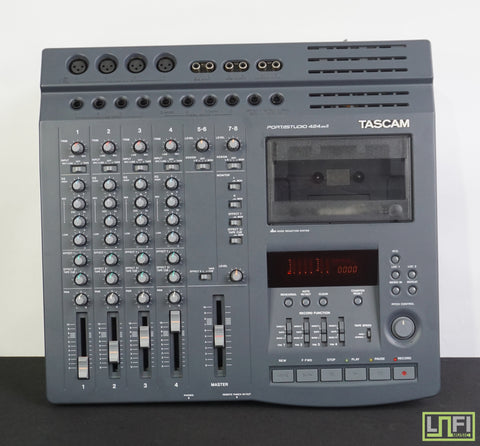 Tascam Portastudio 424 MKII 4 Track Cassette Tape Recorder Multitrack Mixer 240V