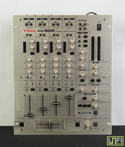 Vestax PMC50A 90's 4 Channel Analogue DJ Mixer - 100V