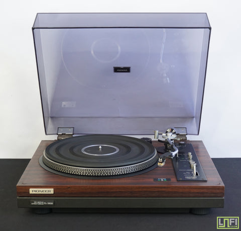 Pioneer Pl-1200 Analogue Direct Drive Manual Audiophile Turntable - 100V