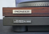 Pioneer Pl-1200 Analogue Direct Drive Manual Audiophile Turntable - 100V