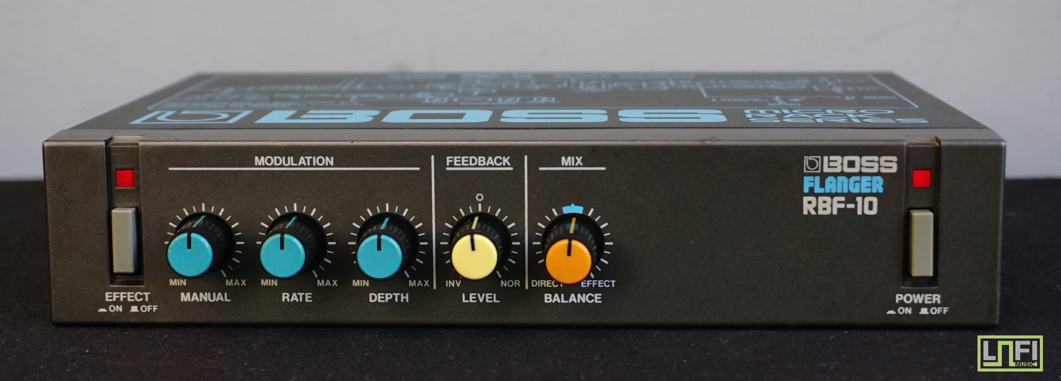 BOSS マイクロラックシリーズ エフェクター フランジャー RBF-10 Boss RBF-10 Micro Rack Series Flanger | Reverb