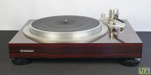 Pioneer PL-30LII Vintage Quartz Phase Lock Loop Manual Turntable - 100V
