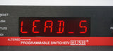 Rocktron Patch Mate 90's Programmable Switcher / HUSH 1U Rack Mount Switch Unit
