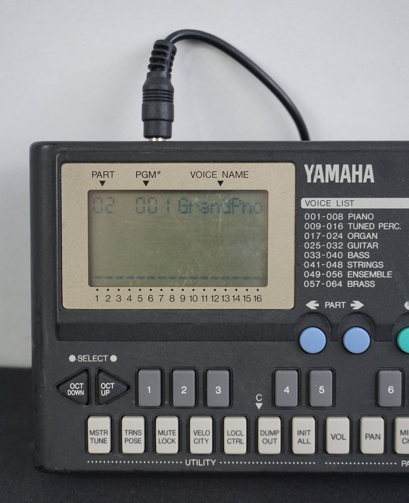 Yamaha MU5 Tone Generator Vintage Portable MIDI Sound Module