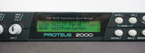 E-MU Proteus 2000 Vintage MIDI Module Classic Synthesiser Sounds 1U Rack Unit