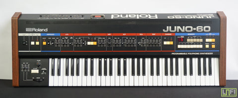 Roland Juno-60 Vintage Polyphonic Analogue Synthesiser - 240V