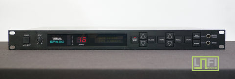 Yamaha SPX90 Professional Programmable Multi Effects Processor 1U Rack - 100V