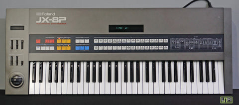 Roland JX-8P 80's Vintage Polyphonic Analogue Synthesiser - 240V JX8P