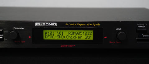 Ensoniq MR-Rack 90's 64 Voice Polyphonic 1U Rack Mount Synthesiser