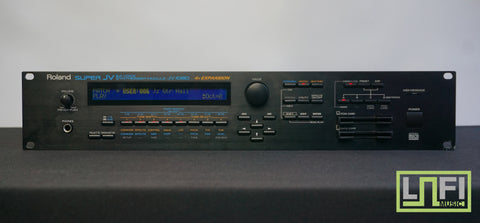 Roland JV-1080 Synthesiser Expandable Rack Mount MIDI Sound Module - 100V