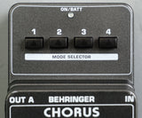 Behringer CC300 Chorus Space-C Dark Grey Electric Guitar Effects Pedal