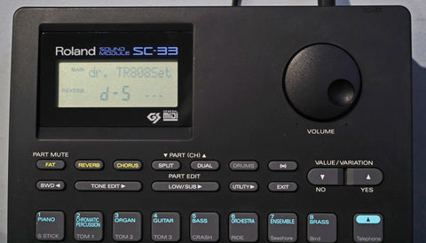 Roland SC-33 Sound Canvas Drum Machine Module W/ Original Box