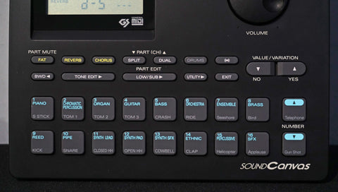 Roland SC-33 Sound Canvas Drum Machine Module W/ Original Box