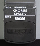 Behringer CC300 Chorus Space-C Dark Grey Electric Guitar Effects Pedal