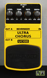 Behringer UC100 Ultra Chorus Yellow Electric Guitar Effects Pedal