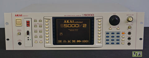 AKAI S5000 V2 90's Classic16 bit LO-FI Professional Rack Sampler - 100 - 240V