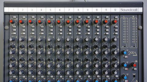 Soundcraft Delta 8 Analogue Sound Mixer / Mixing Console W/ PSU 