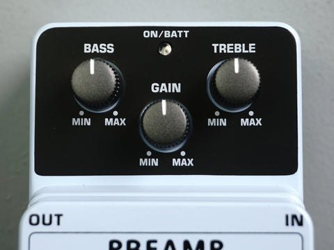 behringer preamp pedal Behringer PB100 Preamp Booster Light Blue Electric Guitar Effects Peda – LOFI Music