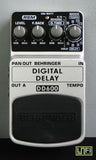 Behringer DD600 Digital Delay Silver Electric Guitar Effects Pedal