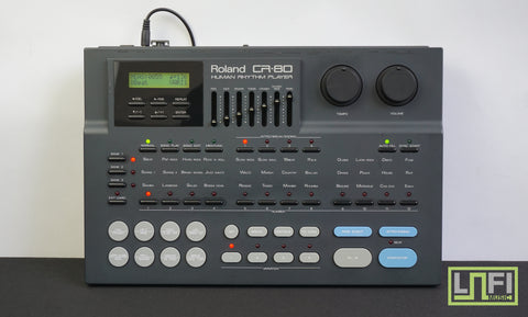 Roland CR-80 Human Rhythm Player 90's Drum and Rhythm Machine - Serviced!