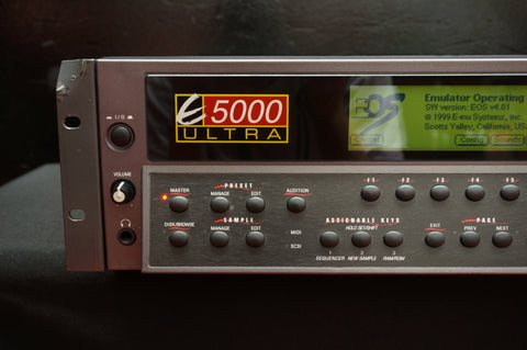 E-mu Systems E5000 Ultra Sampler 3U Rack Module - 100 - 240V ...
