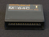 Roland M-64C Memory Data Cartridge Juno 2 MKS TR-707 TR-909 JX-10 JX-8P & More