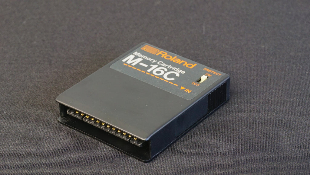 Roland M-16C Memory Data Cartridge Juno 2 MKS TR-707 TR-909 JX-10