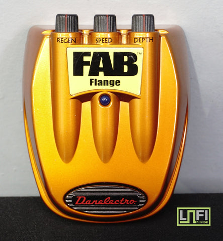 DanElectro Fab Flange / Flanger Electric Guitar Effect Pedal