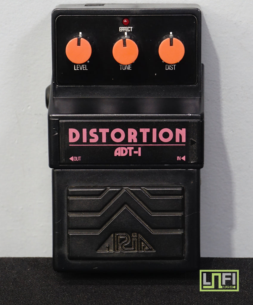 70s guitar pedals ARIA ADT-1 70s/80s Distortion Guitar Effect Pedal