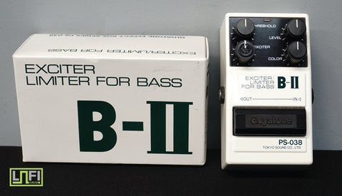 Guyatone PS-038 B-II 80's Exciter Limiter For Bass Guitar Effect Pedal - MIJ